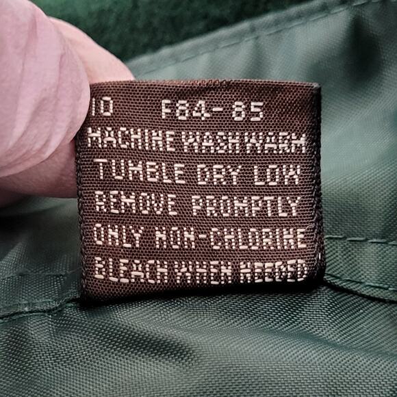 Vintage 90s Northwest-Territory Flannel Button Shirt XL 26x30 Green - Picture 9 of 12